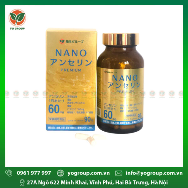 Thực phẩm chức năng Nano Anserin