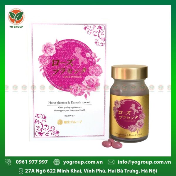 Tế Bào Gốc Nhau Thai Ngựa - Horse Placenta Damask Rose Oil