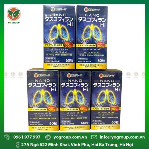 Thanh Lọc Bổ Phổi Nano Dascophyllum Hi