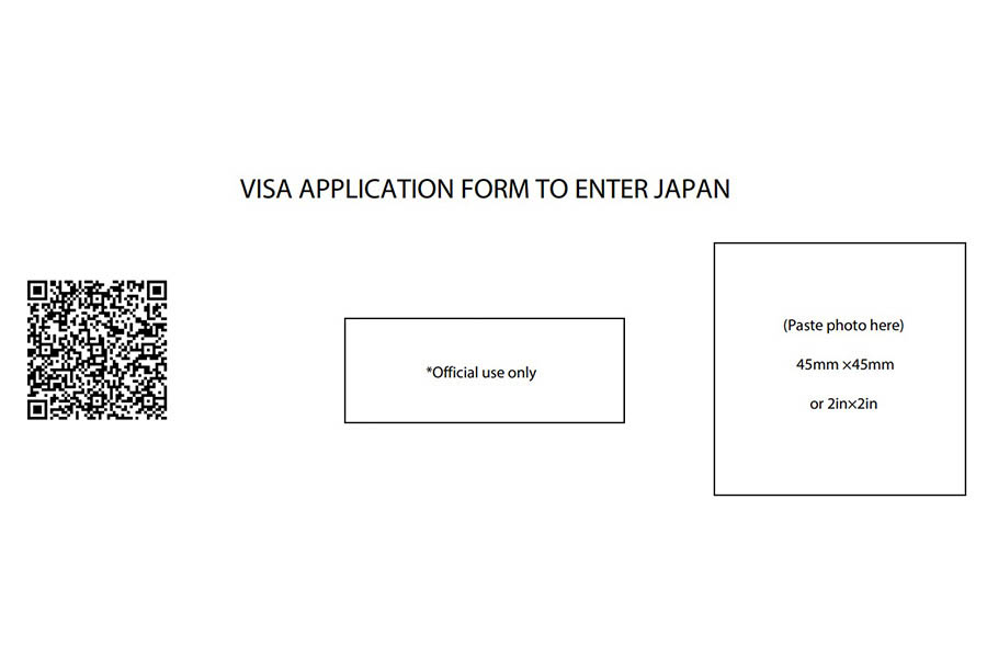 Hướng Dẫn Điền Tờ Khai Xin Visa Du Lịch Nhật Bản Có Mã QR