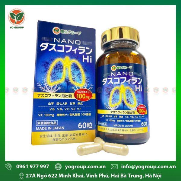 Thanh Lọc Bổ Phổi Nano Dascophyllum Hi